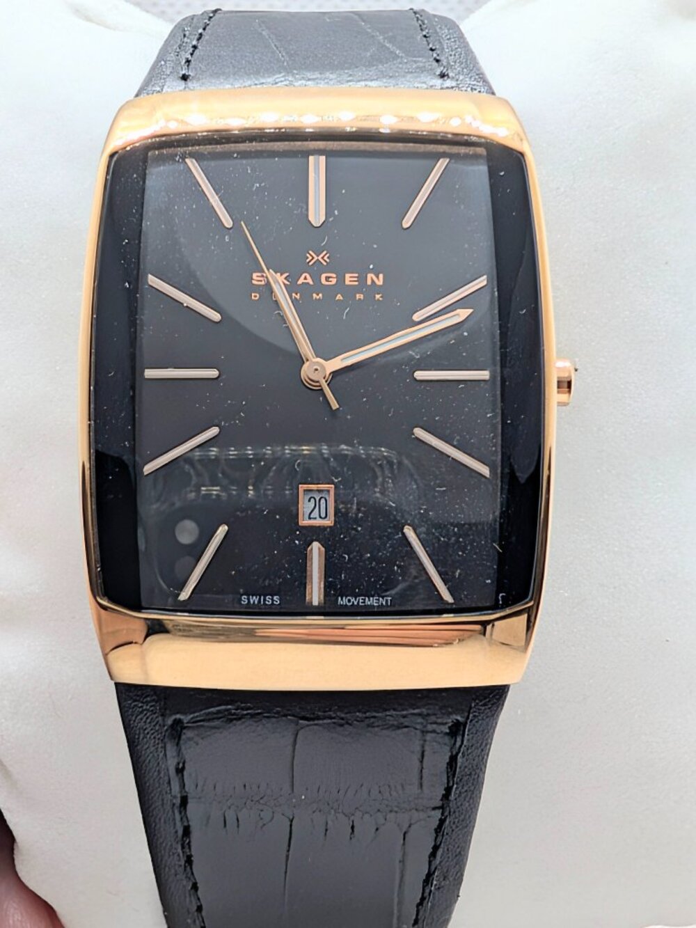 NEW Skagen Gentleman's Rose Gold Watch